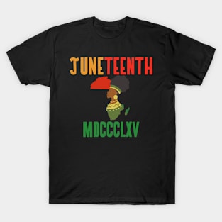 JUNETEENTH MDCCCLXV T-Shirt